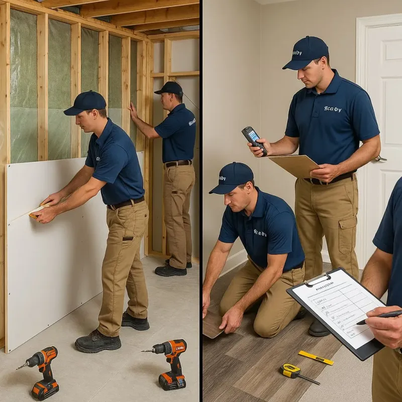 Repairs and Reconstruction process in Lewis County, KY